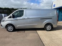 USED 2023 73 FORD TRANSIT CUSTOM Limited L2 H1 2.0 300 EcoBlue LWB Diesel Panel Van Manual Euro 6 (s/s) (130 bhp) Recent service with all genuine Ford filters fitted - Only 28,569 miles - EURO 6, SATNAV, A/C, front & rear parking sensors, heated seats, alloys, heated screen, cruise control, Bluetooth, electric power folding mirrors, E/W, DAB Radio with Apple car play, USB port, start/stop, driver's airbag, factory fitted bulkhead, colour coded, auto LED headlights, side loading door, ply lined with load liner, remote Central Locking, spare key, finance arranged, 6 months premium AutoGuard warranty