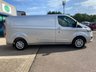 USED 2023 73 FORD TRANSIT CUSTOM Limited L2 H1 2.0 300 EcoBlue LWB Diesel Panel Van Manual Euro 6 (s/s) (130 bhp) Recent service with all genuine Ford filters fitted - Only 28,569 miles - EURO 6, SATNAV, A/C, front & rear parking sensors, heated seats, alloys, heated screen, cruise control, Bluetooth, electric power folding mirrors, E/W, DAB Radio with Apple car play, USB port, start/stop, driver's airbag, factory fitted bulkhead, colour coded, auto LED headlights, side loading door, ply lined with load liner, remote Central Locking, spare key, finance arranged, 6 months premium AutoGuard warranty
