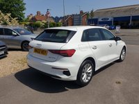 USED 2022 22 AUDI A3 1.0 TFSI 30 Technik Sportback 5dr Petrol Manual Euro 6 (s/s) (110 ps) 1.0 Lt PETROL/MANUAL- ONE OWNER 89,000 miles. WHITE.