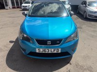 USED 2013 63 SEAT IBIZA 1.2 TSI FR Hatchback 5dr Petrol Manual Euro 5 (105 ps) &pound;35 road tax low insurance group