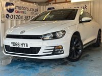 USED 2016 66 VOLKSWAGEN SCIROCCO 1.4 TSI BlueMotion Tech GT Hatchback 3dr Petrol Manual Euro 6 (s/s) (125 ps)+2 KEYS+8 SERVICE STAMPS+AIRCON+TIMING BELT DONE+BT AUDIO+SENSORS+2 OWNERS+NAV+AUX+USB+HPI CLEAR+VOSA MOT HISTORY PRINTOUT, PART EXCHANGE WELCOME, FULL DEALER FACILITIES,  2 KEYS+8 SERVICE STAMPS+AIRCON+TIMING BELT DONE+BT AUDIO+SENSORS+2 OWNERS+NAV+AUX+USB+HPI CLEAR