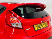 USED 2016 66 FORD FIESTA 1.0T EcoBoost Zetec S Hatchback 3dr Petrol Manual Euro 6 (s/s) (140 ps) Race Red | Bluetooth | Handsfree Connectivity | Privacy Glass | Gloss Black Alloys