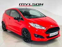 USED 2016 66 FORD FIESTA 1.0T EcoBoost Zetec S Hatchback 3dr Petrol Manual Euro 6 (s/s) (140 ps) Race Red | Bluetooth | Handsfree Connectivity | Privacy Glass | Gloss Black Alloys