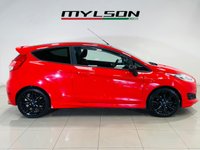 USED 2016 66 FORD FIESTA 1.0T EcoBoost Zetec S Hatchback 3dr Petrol Manual Euro 6 (s/s) (140 ps) Race Red | Bluetooth | Handsfree Connectivity | Privacy Glass | Gloss Black Alloys