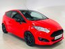 USED 2016 66 FORD FIESTA 1.0T EcoBoost Zetec S Hatchback 3dr Petrol Manual Euro 6 (s/s) (140 ps) Race Red | Bluetooth | Handsfree Connectivity | Privacy Glass | Gloss Black Alloys