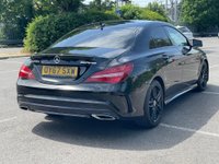 USED 2017 67 MERCEDES-BENZ CLA 2.1 CLA220d AMG Line Coupe 7G-DCT Euro 6 (s/s) 4dr JUST SERVICED, ULEZ COMPLIANCE