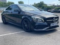 USED 2017 67 MERCEDES-BENZ CLA 2.1 CLA220d AMG Line Coupe 7G-DCT Euro 6 (s/s) 4dr JUST SERVICED, ULEZ COMPLIANCE