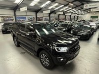 USED 2022 22 FORD RANGER 2.0 EcoBlue Wildtrak Auto 4WD Euro 6 (s/s) 4dr NO VAT- CANOPY - TOWBAR