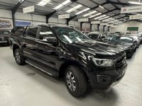 USED 2022 22 FORD RANGER 2.0 EcoBlue Wildtrak Auto 4WD Euro 6 (s/s) 4dr NO VAT- CANOPY - TOWBAR