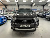 USED 2022 22 FORD RANGER 2.0 EcoBlue Wildtrak Auto 4WD Euro 6 (s/s) 4dr NO VAT- CANOPY - TOWBAR