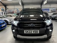 USED 2022 22 FORD RANGER 2.0 EcoBlue Wildtrak Auto 4WD Euro 6 (s/s) 4dr NO VAT- CANOPY - TOWBAR