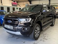 USED 2022 22 FORD RANGER 2.0 EcoBlue Wildtrak Auto 4WD Euro 6 (s/s) 4dr NO VAT- CANOPY - TOWBAR