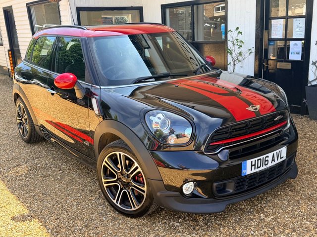 View our MINI Countryman 1.6 John Cooper Works SUV 5dr Petrol Manual ALL4 Euro 5 (s/s) (218 ps)