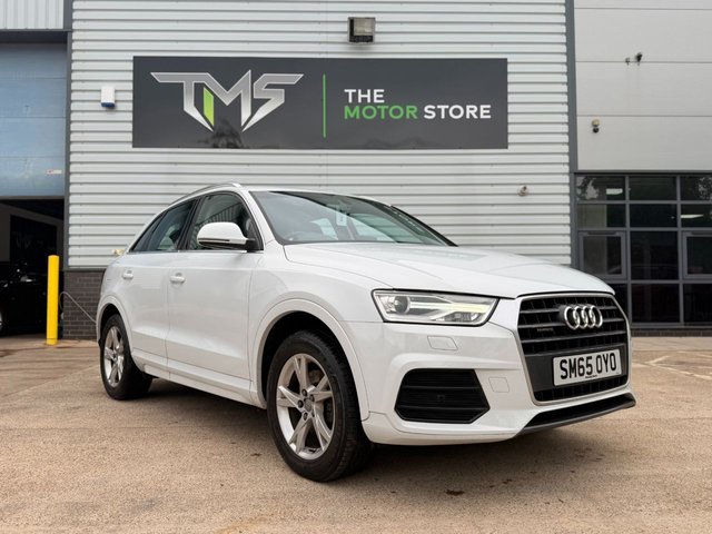2015 X AUDI Q3 2.0 TDI SE SUV 5dr Diesel Manual quattro Euro 6 (s/s) (150 ps) 2 OWNERS + FULL SERVICE HISTORY + NEW MOT + NEW SERVICE