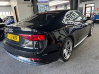USED 2018 18 AUDI A5 1.4 TFSI S line Coupe 2dr Petrol S Tronic Euro 6 (s/s) (150 ps) SAT NAV + DAB RADIO