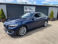 USED 2015 15 BMW 2 SERIES 2.0 220d Luxury Coupe 2dr Diesel Auto Euro 6 (s/s) (190 ps) 9 SERVICES