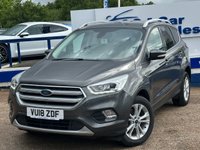USED 2018 18 FORD KUGA 2.0 TDCi Titanium SUV 5dr Diesel Manual Euro 6 (s/s) (150 ps) GREAT SERVICE HISTORY WITH THIS CAR