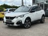USED 2019 68 PEUGEOT 3008 1.5 BlueHDi GT Line Premium SUV 5dr Diesel EAT Euro 6 (s/s) (130 ps) Finished in PEARLESCENT WHITE with cloth trim. This 3008 is arguably one of the most stylish SUVs on sale today. Its smart looks is backed up with a practical spacious five seats, good build quality, strong engine and a decent driving experience. Features include Sat Nav, Virtual Dash, Pan Roof, DAB Radio, Alloys, Rear Camera, Park Sensors, Gesture Boot Door and much more. Dealer serviced at 16766 miles, 21907 miles, 30684 miles, 46666 miles, 66771 miles and on arrival at 112212 miles.