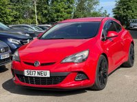 USED 2017 17 VAUXHALL ASTRA GTC 1.4i Turbo Limited Edition Coupe 3dr Petrol Manual Euro 6 (s/s) (140 ps) 