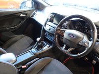 USED 2018 18 FORD FOCUS 1.0T EcoBoost ST-Line X Hatchback 5dr Petrol Manual Euro 6 (s/s) (140 ps) EXCELLENT SERVICE HISTORY + SATELLITE NAVIGATION + BLUETOOTH CONNECTIVITY + HEATED WINDSCREEN + DUAL CLIMATE CONTROL + CRUISE CONTROL + REAR PARKING SENSORS + IN CAR ENTERTAINMENT- CD, USB + DAB RADIO + AM/FM RADIO + MULTI FUNCTION STEERING WHEEL + LANE ASSIST + STOP/START FUNCTION + ELECTRIC FOLDING MIRRORS + ELECTRIC WINDOWS + AUTOMATIC LIGHTS + AIR CONDITIONING + PRIVACY GLASS + 18 INCH ALLOY WHEELS
