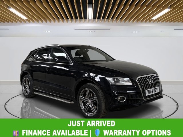 2014 14 AUDI Q5 2.0 TFSI S line Plus SUV 5dr Petrol Tiptronic quattro Euro 6 (s/s) (225 ps) Bluetooth | Climate Control