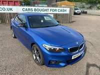 2015 BMW 2 SERIES 1.5 218i M Sport Coupe 2dr Petrol Manual Euro 6 (s/s) (136 ps) &pound;8995.00