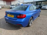 USED 2015 65 BMW 2 SERIES 1.5 218i M Sport Coupe 2dr Petrol Manual Euro 6 (s/s) (136 ps) PX WELCOME FINANCE AVAILABLE
