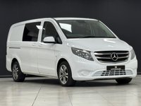 USED 2016 MERCEDES-BENZ VITO 2.1 119 CDI BlueTEC Crew Van Double Cab 5dr Diesel G-Tronic+ RWD L2 Euro 6 (s/s) (LWB) (190 ps) FMBSH + NO VAT + 5 SEATS + LWB