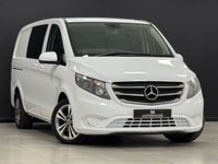 USED 2016 MERCEDES-BENZ VITO 2.1 119 CDI BlueTEC Crew Van Double Cab 5dr Diesel G-Tronic+ RWD L2 Euro 6 (s/s) (LWB) (190 ps) FMBSH + NO VAT + 5 SEATS + LWB
