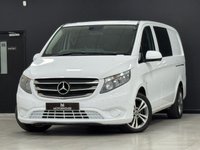 USED 2016 MERCEDES-BENZ VITO 2.1 119 CDI BlueTEC Crew Van Double Cab 5dr Diesel G-Tronic+ RWD L2 Euro 6 (s/s) (LWB) (190 ps) FMBSH + NO VAT + 5 SEATS + LWB