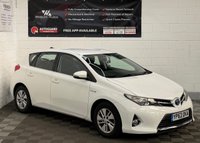 USED 2013 63 TOYOTA AURIS 1.8 VVT-h Icon Hatchback 5dr Petrol Hybrid CVT Euro 5 (s/s) (136 ps) 