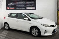 USED 2013 63 TOYOTA AURIS 1.8 VVT-h Icon Hatchback 5dr Petrol Hybrid CVT Euro 5 (s/s) (136 ps) 
