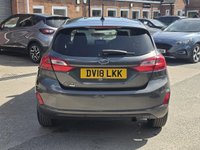 USED 2018 18 FORD FIESTA 1.0T EcoBoost Titanium Hatchback 5dr Petrol Auto Euro 6 (s/s) (100 ps) SENSORS+NAV+SERVICE