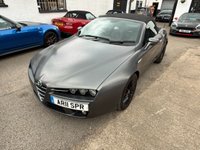 USED 2011 11 ALFA ROMEO SPIDER 2.2 JTS Convertible 2dr Petrol Manual (218 g/km, 185 bhp) BEST SPIDER CURRENTLY FOR SALE IN THE UK?