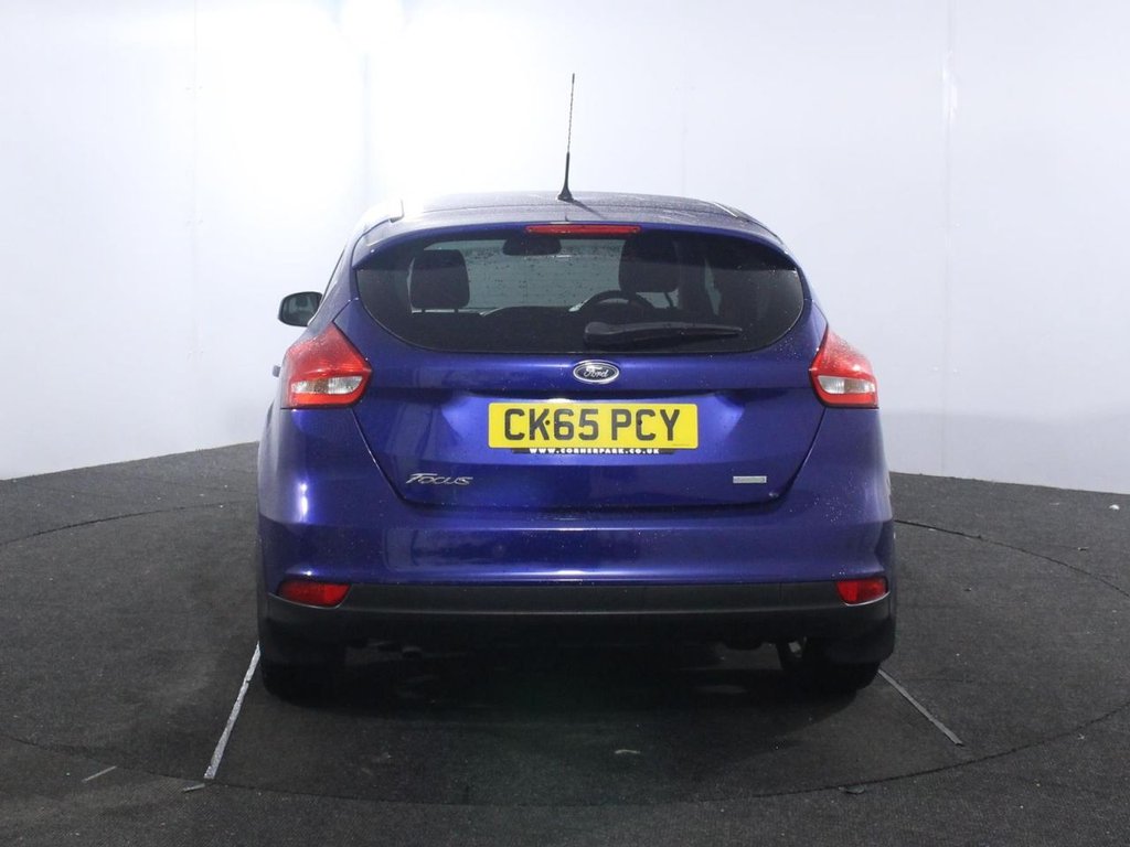 USED 2015 65 FORD FOCUS 1.0T EcoBoost Zetec Hatchback 5dr Petrol Manual Euro 6 (s/s) (125 ps) 