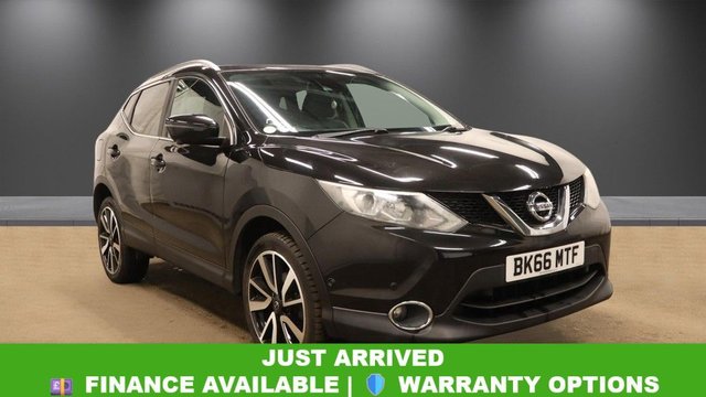 2016 66 NISSAN QASHQAI 1.6 DIG-T Tekna SUV 5dr Petrol Manual 2WD Euro 6 (s/s) (163 ps) Bluetooth | Central Locking