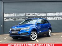 USED 2020 70 SKODA KAROQ 1.5 TSI ACT SE L SUV 5dr Petrol Manual Euro 6 (s/s) (150 ps) ***WINTERPACK+CAMERA+CRUISE+NAV+CRUISE+APPLEPLAY*** (WinterPack,ReverseCamera,ParkAid,Cruise,FSH)