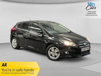2014 FORD FOCUS 1.0T EcoBoost Titanium Navigator Hatchback 5dr Petrol Manual Euro 5 (s/s) (125 ps) &pound;4990.00