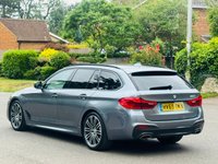 USED 2019 69 BMW 5 SERIES 2.0 520i GPF M Sport Touring 5dr Petrol Auto Euro 6 (s/s) (184 ps) LEATHER+SAT NAV+PANROOF+ULEZ