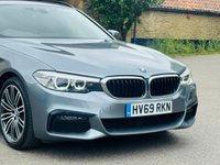 USED 2019 69 BMW 5 SERIES 2.0 520i GPF M Sport Touring 5dr Petrol Auto Euro 6 (s/s) (184 ps) LEATHER+SAT NAV+PANROOF+ULEZ