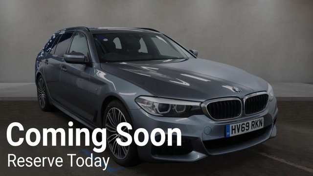 2019 BMW 5 SERIES 2.0 520I GPF M SPORT TOURING 5DR PETROL AUTO EURO 6 S... photo