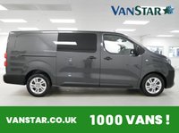 USED 2025 25 VAUXHALL VIVARO 2.0 TURBO D 145 BHP XL LONG PRIME CREWCAB 6 SEATER ( NO VAT ) 6 SEATER | AIR CON | TAILGATE | NO VAT !
