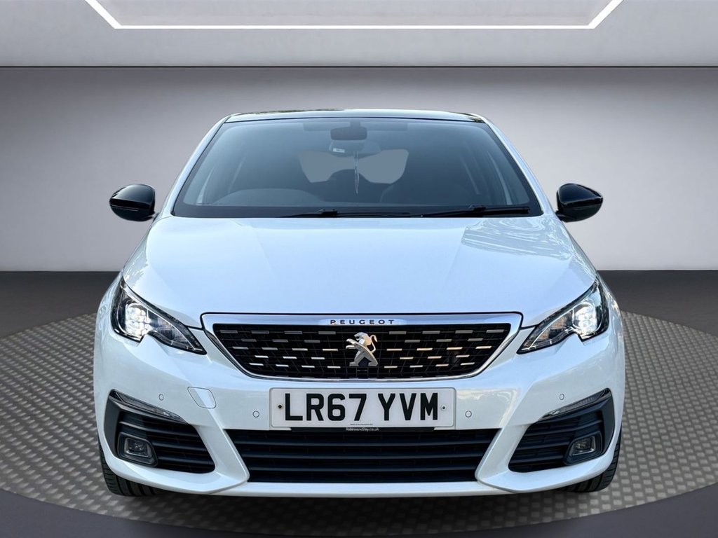 USED 2017 67 PEUGEOT 308 1.2 PureTech GT Line Hatchback 5dr Petrol EAT Euro 6 (s/s) (130 ps) PAN ROOF+APPLE CARPLAY+R/CAMERA+NAV