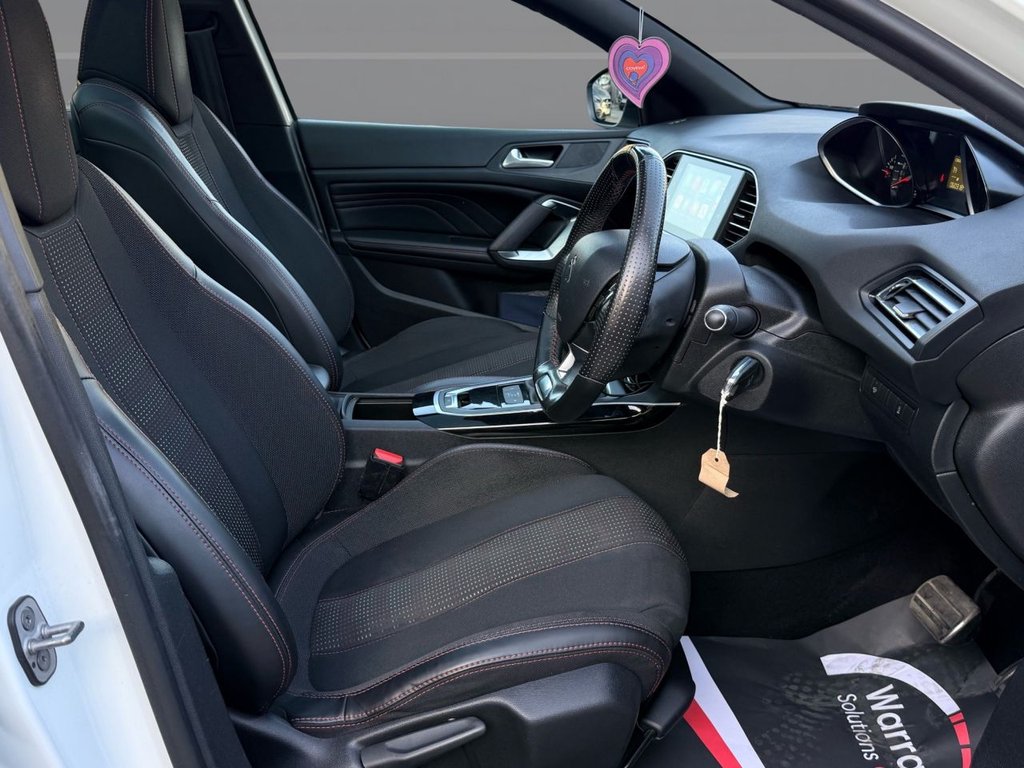 USED 2017 67 PEUGEOT 308 1.2 PureTech GT Line Hatchback 5dr Petrol EAT Euro 6 (s/s) (130 ps) PAN ROOF+APPLE CARPLAY+R/CAMERA+NAV