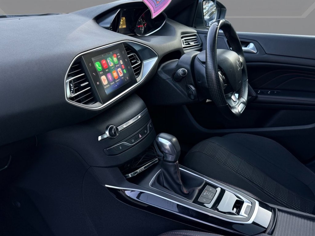 USED 2017 67 PEUGEOT 308 1.2 PureTech GT Line Hatchback 5dr Petrol EAT Euro 6 (s/s) (130 ps) PAN ROOF+APPLE CARPLAY+R/CAMERA+NAV