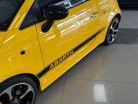 USED 2017 17 ABARTH 595C 1.4 T-Jet Cabrio 2dr Petrol Manual Euro 6 (145 ps) BUMBLE BEE YELLOW & IMMACULATE + LOW MILEAGE CONVERTIBLE FSH!