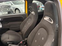 USED 2017 17 ABARTH 595C 1.4 T-Jet Cabrio 2dr Petrol Manual Euro 6 (145 ps) BUMBLE BEE YELLOW & IMMACULATE + LOW MILEAGE CONVERTIBLE FSH!