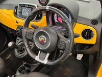 USED 2017 17 ABARTH 595C 1.4 T-Jet Cabrio 2dr Petrol Manual Euro 6 (145 ps) BUMBLE BEE YELLOW & IMMACULATE + LOW MILEAGE CONVERTIBLE FSH!
