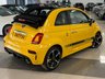 USED 2017 17 ABARTH 595C 1.4 T-Jet Cabrio 2dr Petrol Manual Euro 6 (145 ps) BUMBLE BEE YELLOW & IMMACULATE + LOW MILEAGE CONVERTIBLE FSH!