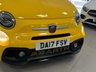 USED 2017 17 ABARTH 595C 1.4 T-Jet Cabrio 2dr Petrol Manual Euro 6 (145 ps) BUMBLE BEE YELLOW & IMMACULATE + LOW MILEAGE CONVERTIBLE FSH!